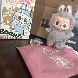 Labubu Macron Sesame Bean. Authentic and brand new with all original packaging!